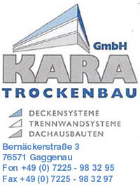 Trockenbau Baden-Wuerttemberg: KARA Trockenbau GmbH